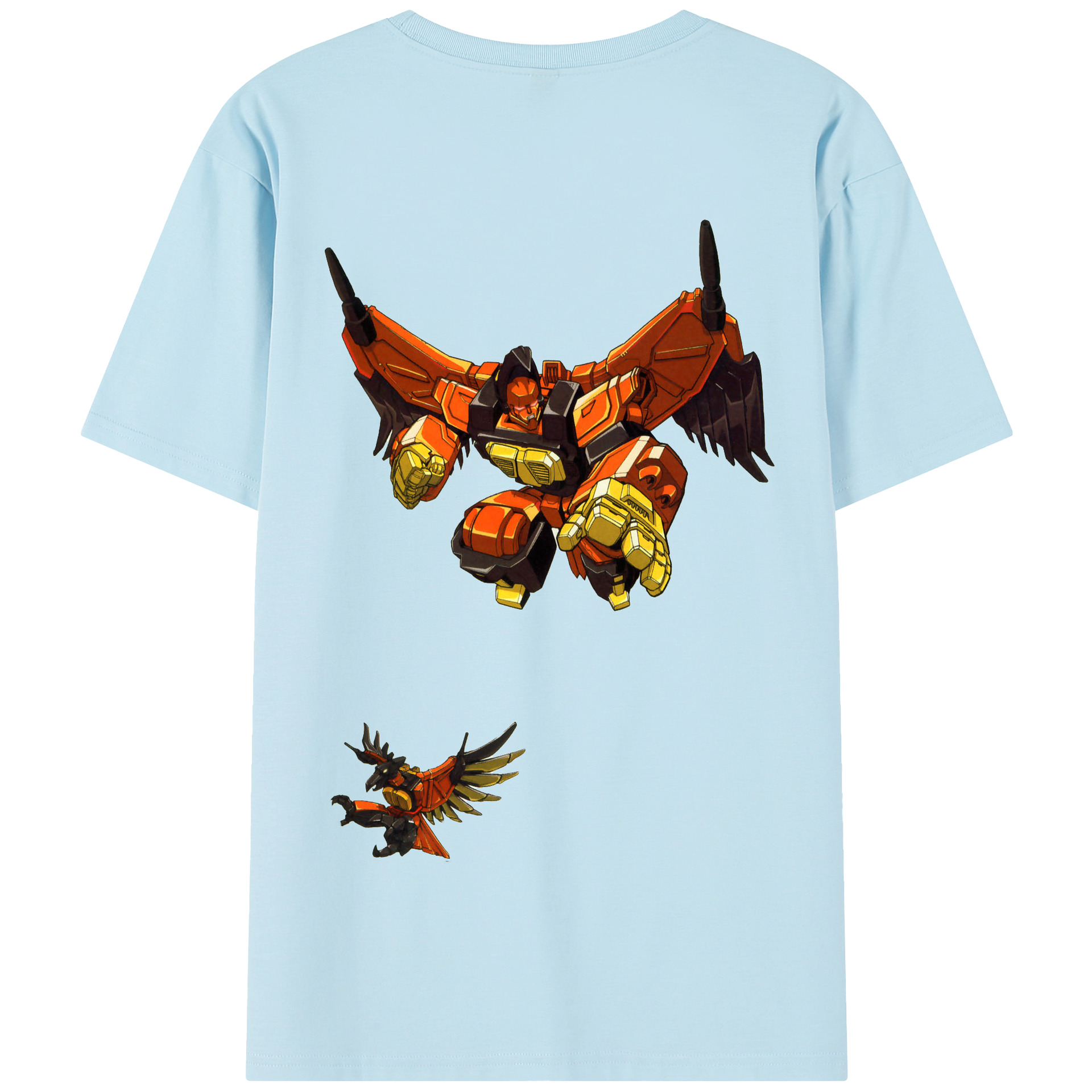 （画像用）  綿100％半袖Tシャツ（背面プリント）